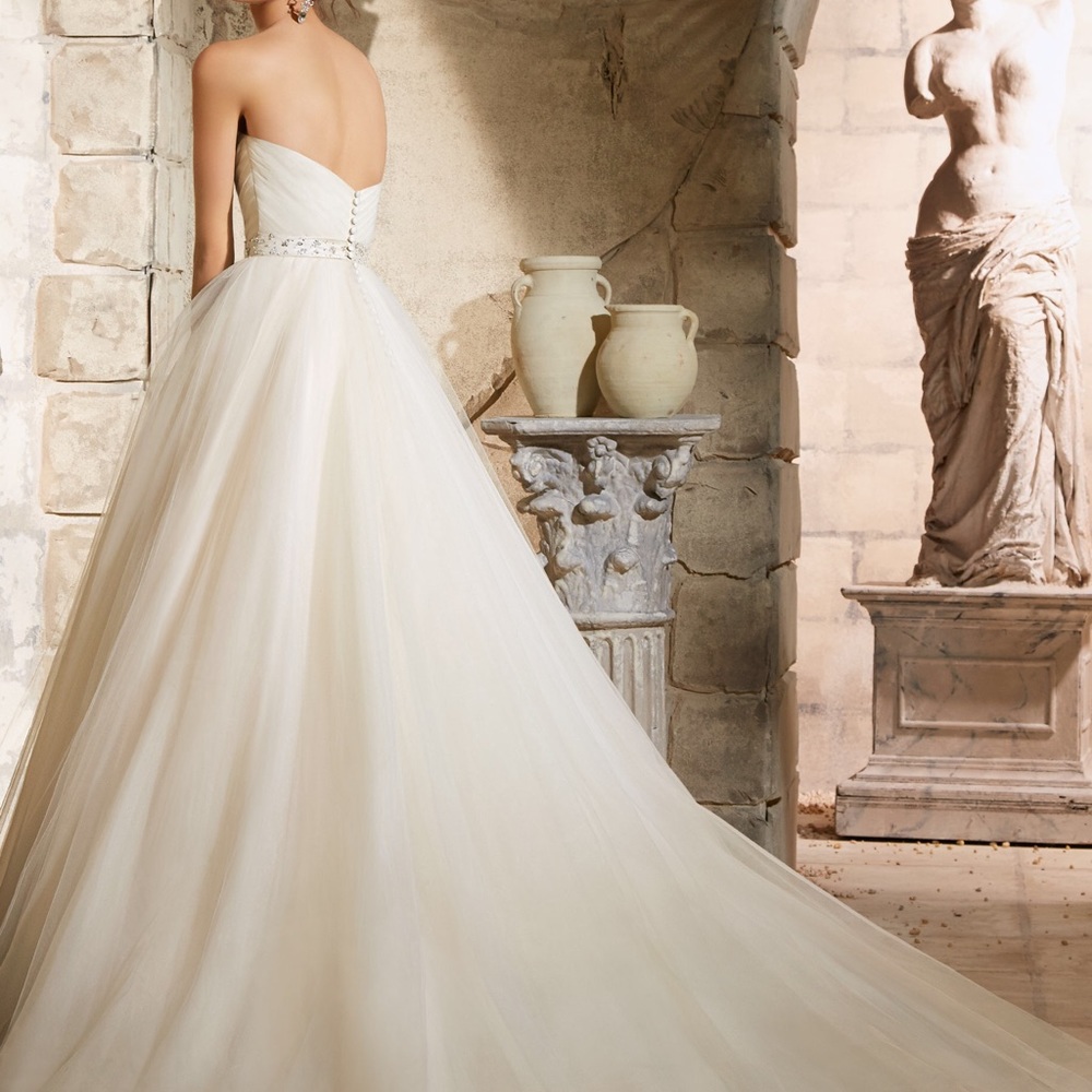 Ivory Mori Lee Wedding Dress Size 22